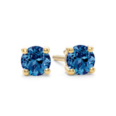 Australian Blue Sapphire Earrings - Dracakis Jewellers